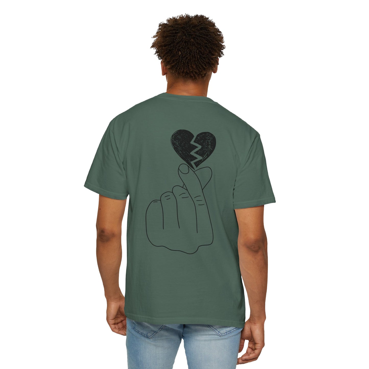 Heartbreak Unisex Garment-Dyed T-Shirt - Trendy Casual Tee for Self-Expression