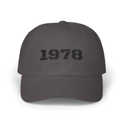 Vintage 1978 Dad Cap, Classic Cap for Fathers, Gift for Dad, Father's Day, Casual Style, Adjustable Hat - TRV