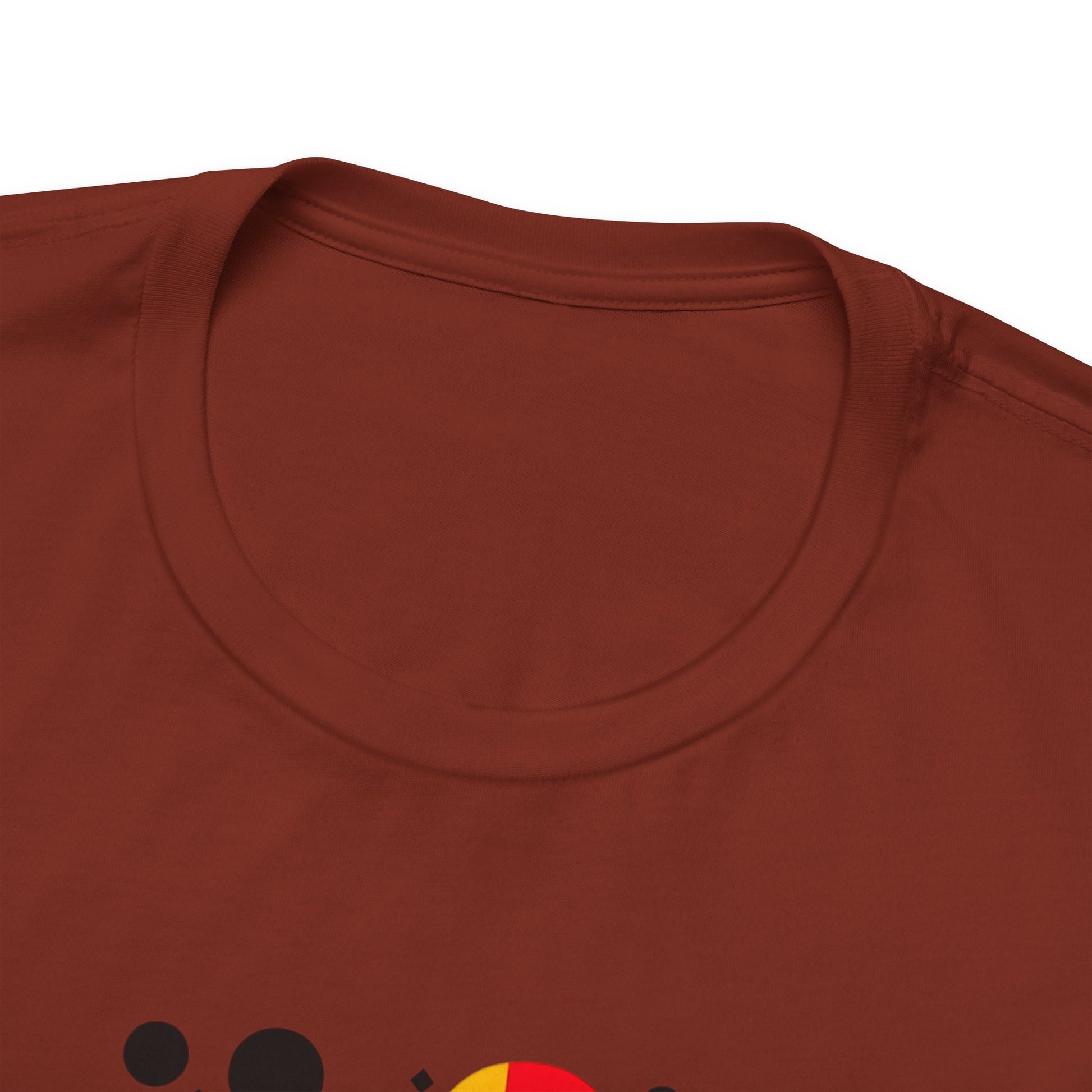 Artistic Heart Unisex Jersey Tee - Vibrant Graphic Tee, Casual Wear, Gift for Art Lovers, Birthday Surprise, Everyday Comfort - TRV