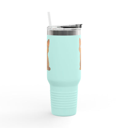 Cute Cat Insulated Travel Mug, 40oz - Perfect for Pet Lovers, Gifts for Cat Owners, Travel Accessories, Cute Drinkware, Animal Lovers - TRV