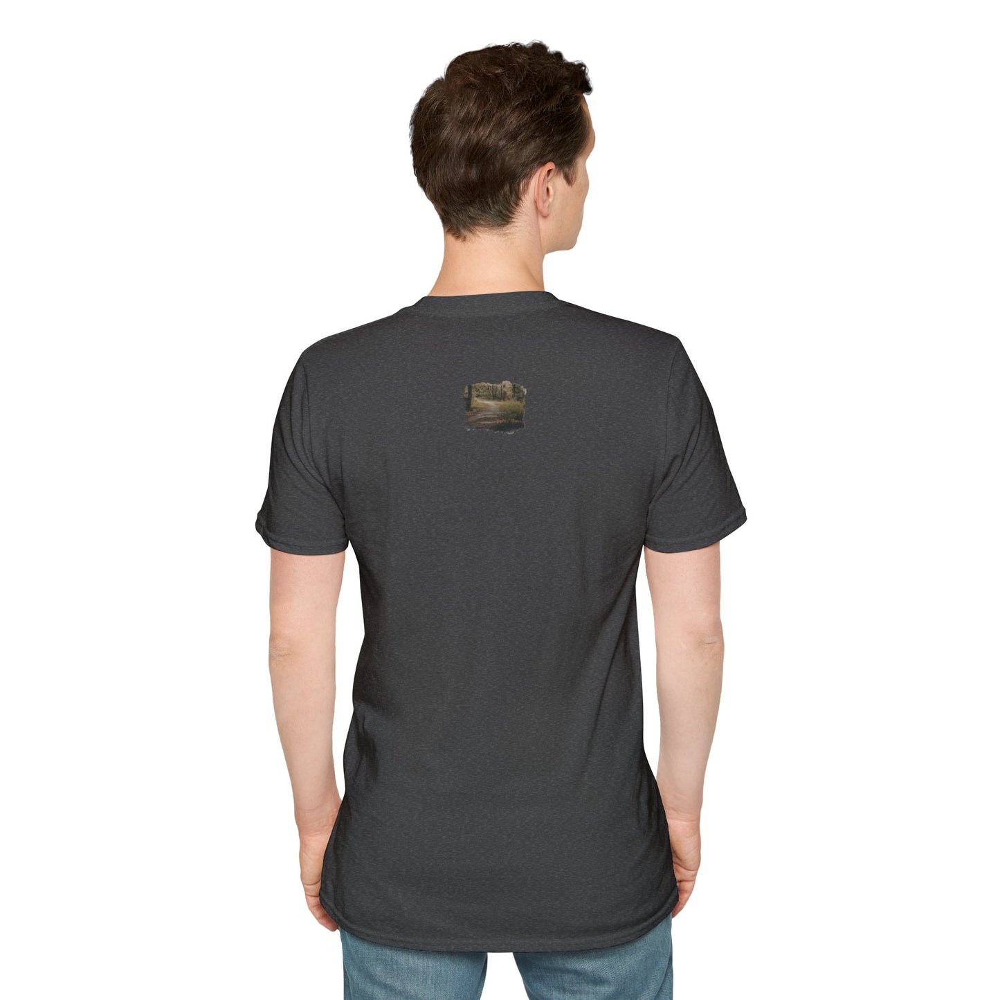 Nature-Inspired Unisex Softstyle T-Shirt, Eco-Friendly Fashion, Outdoor Lover Tee, Gift for Nature Enthusiasts, Casual Everyday Wear