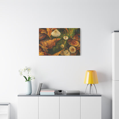 Autumn Mushrooms Canvas - TRV