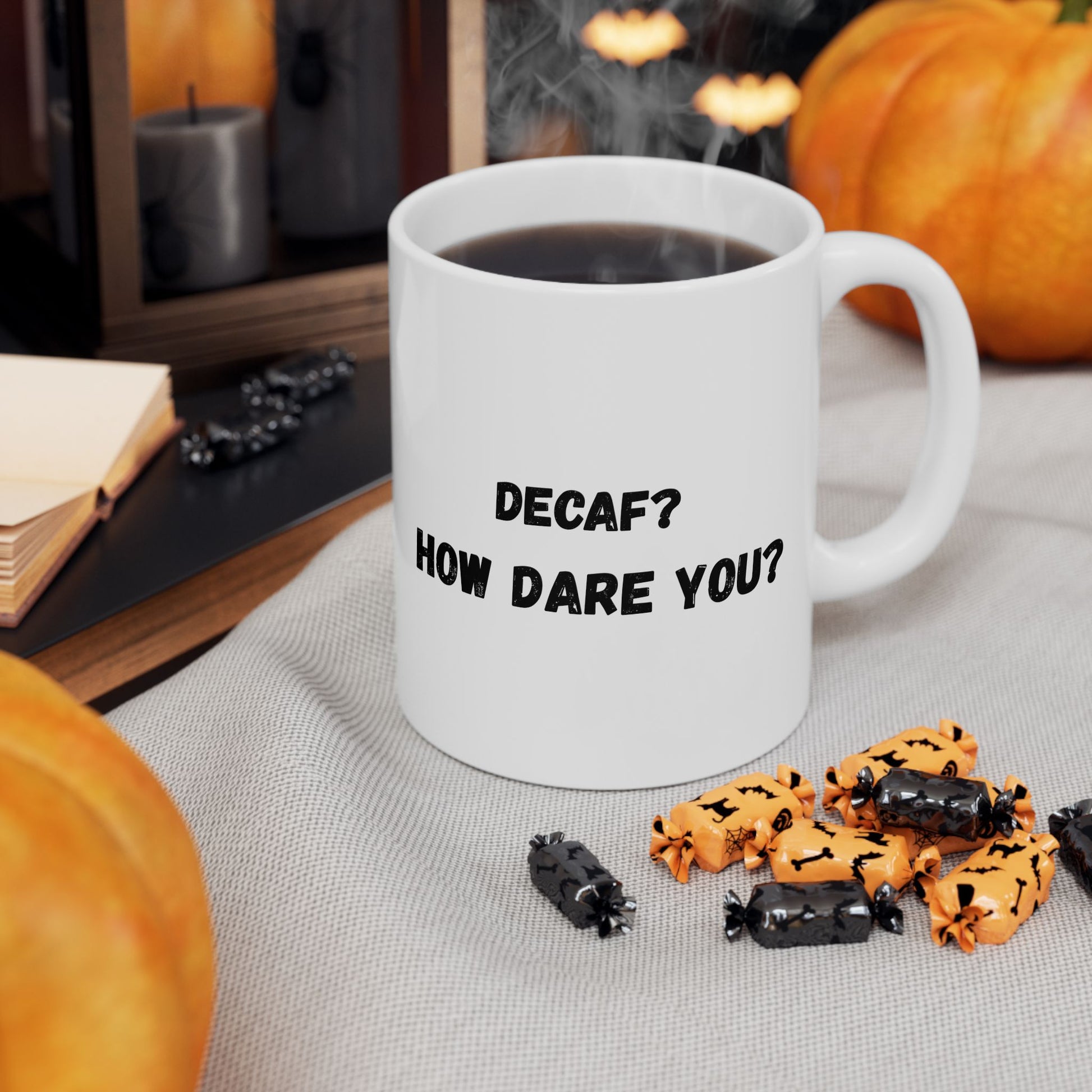 Funny Ceramic Mug - Conversation Starter (11oz, 15oz) - TRV