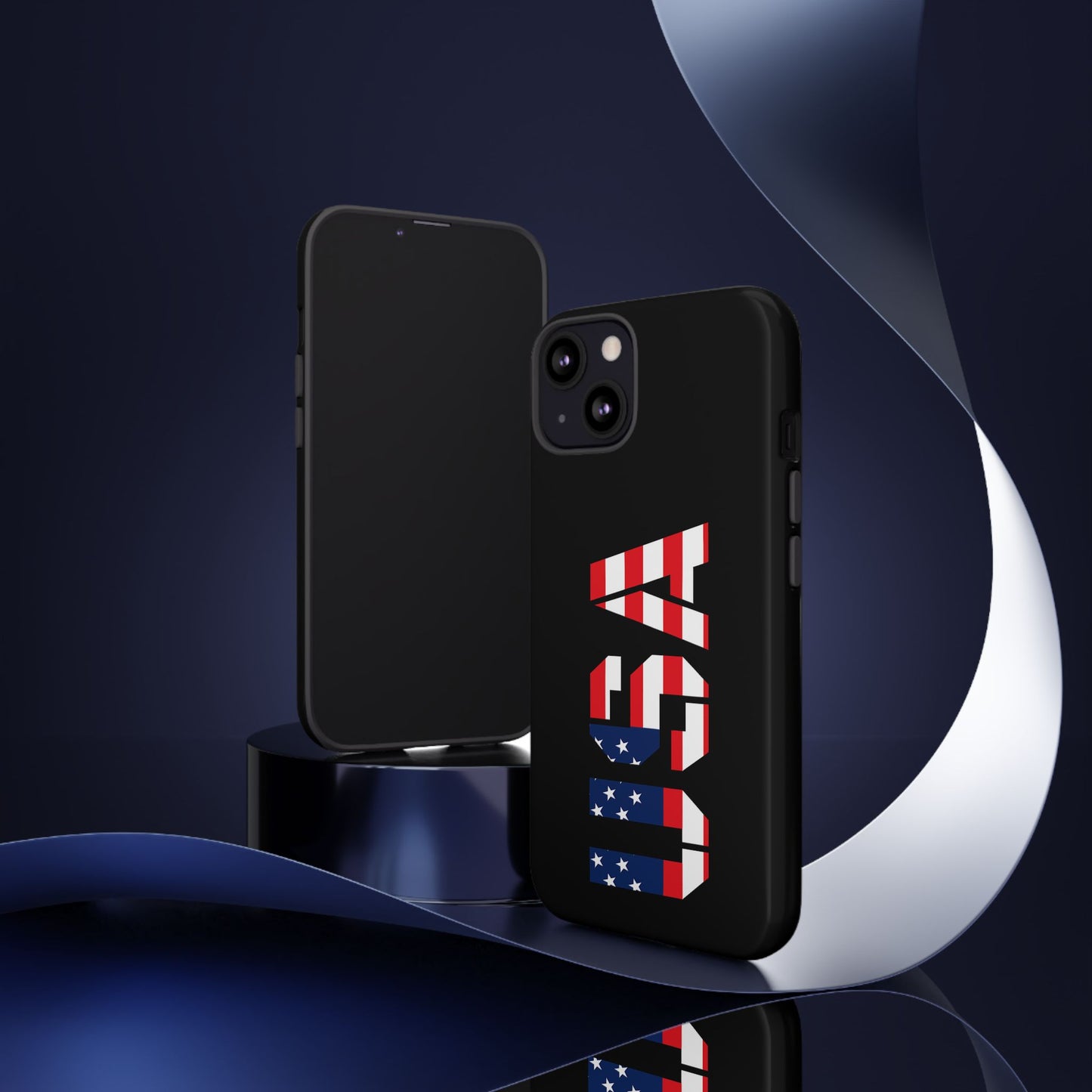 USA Flag Phone Case, Tough Phone Cover, Patriotic Gift, Independence Day Accessory, American Pride Mobile Case - TRV