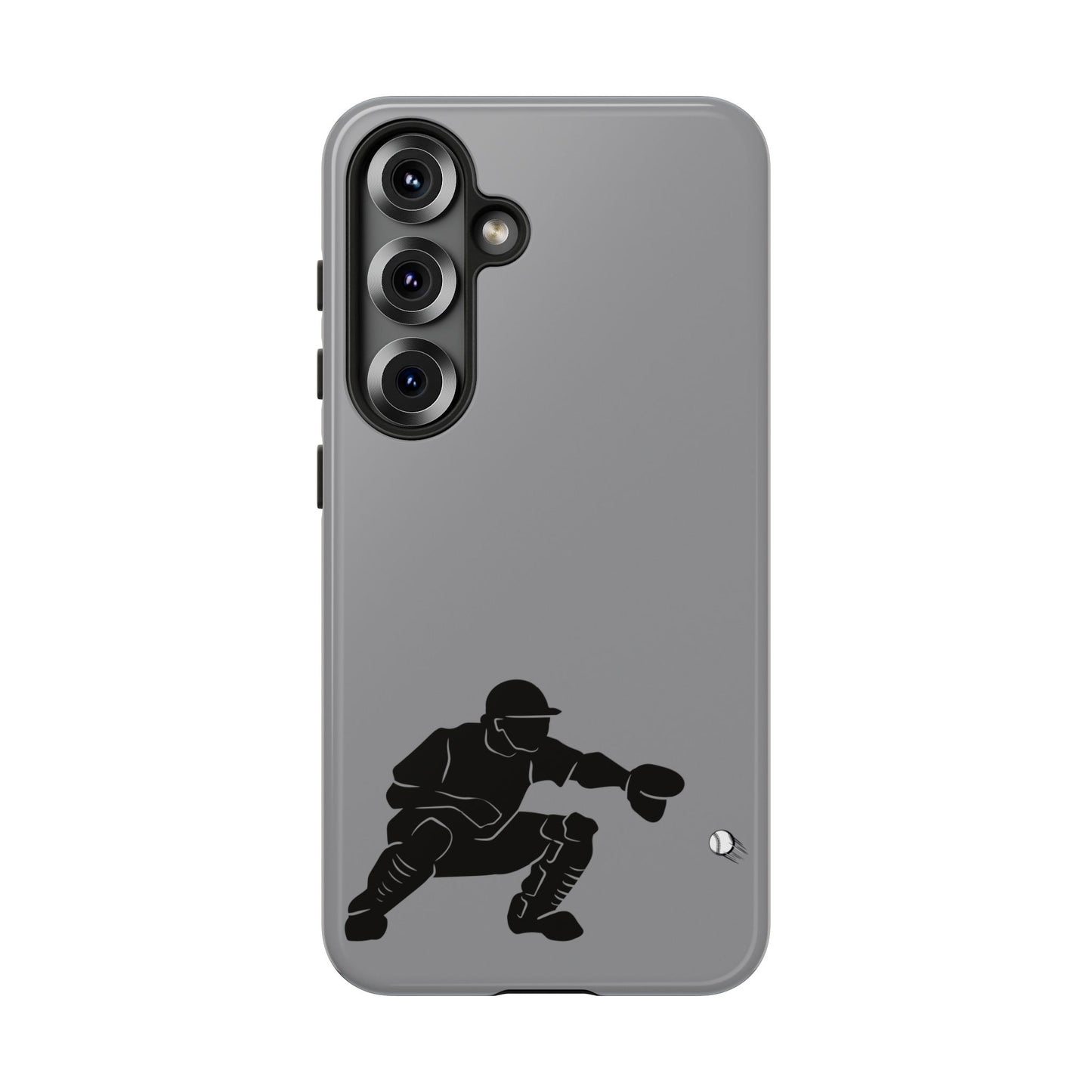 Baseball Catcher Phone Case - Tough Cases, Sports Phone Cover, Great for Athletes, Perfect Gift for Baseball Lovers, Unique Cell Phone Design - TRV