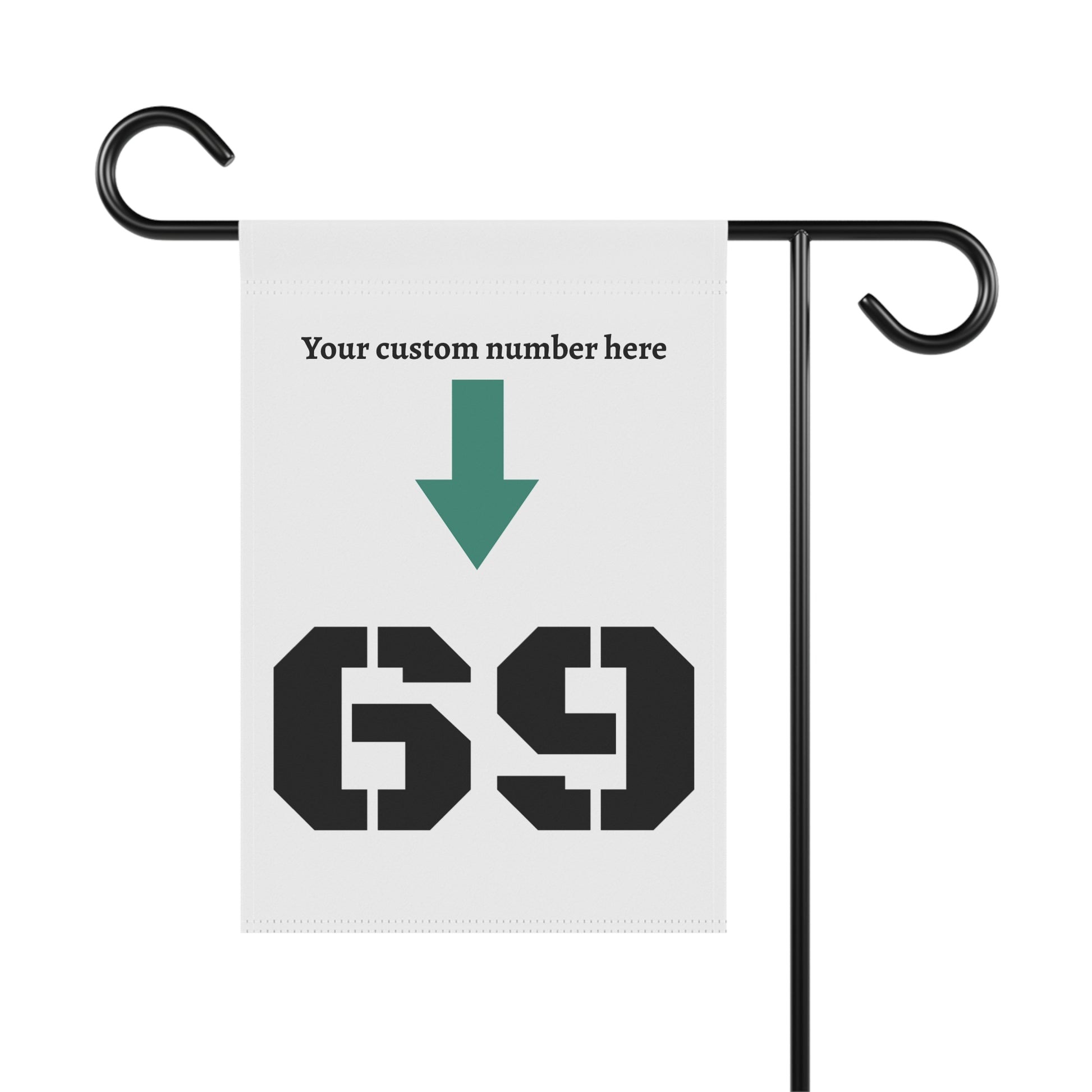 Customizable Garden Banner | Personalized House Decor | Outdoor Signage, Garden Party Decoration, Home Entrance Banner, Custom Number [...] - TRV
