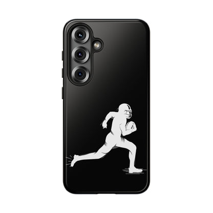 Football Player Phone Case, Tough Cases, Sports Phone Cover, Gift for Athletes, iPhone & Samsung Accessories, Running Player Design - TRV