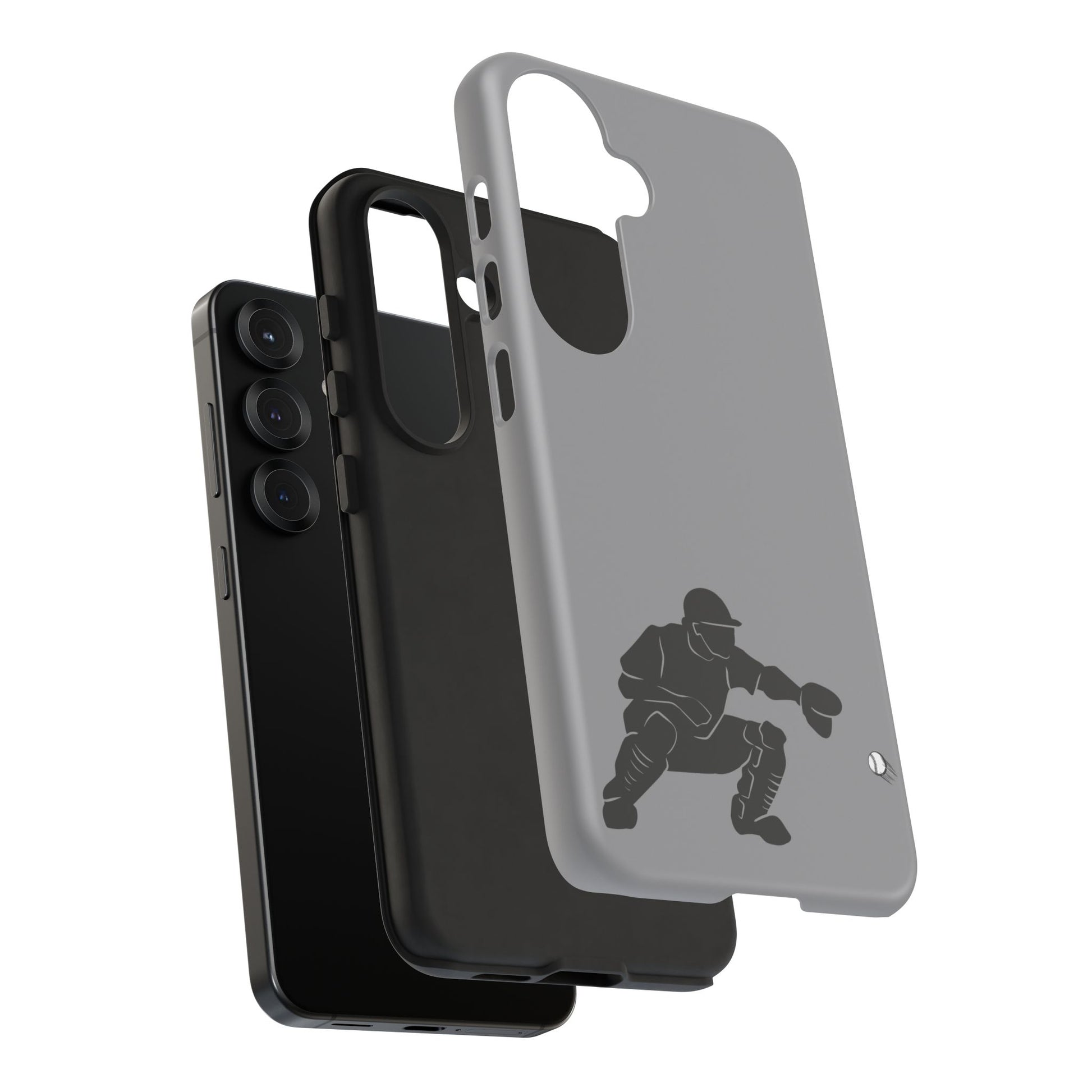 Baseball Catcher Phone Case - Tough Cases, Sports Phone Cover, Great for Athletes, Perfect Gift for Baseball Lovers, Unique Cell Phone Design - TRV