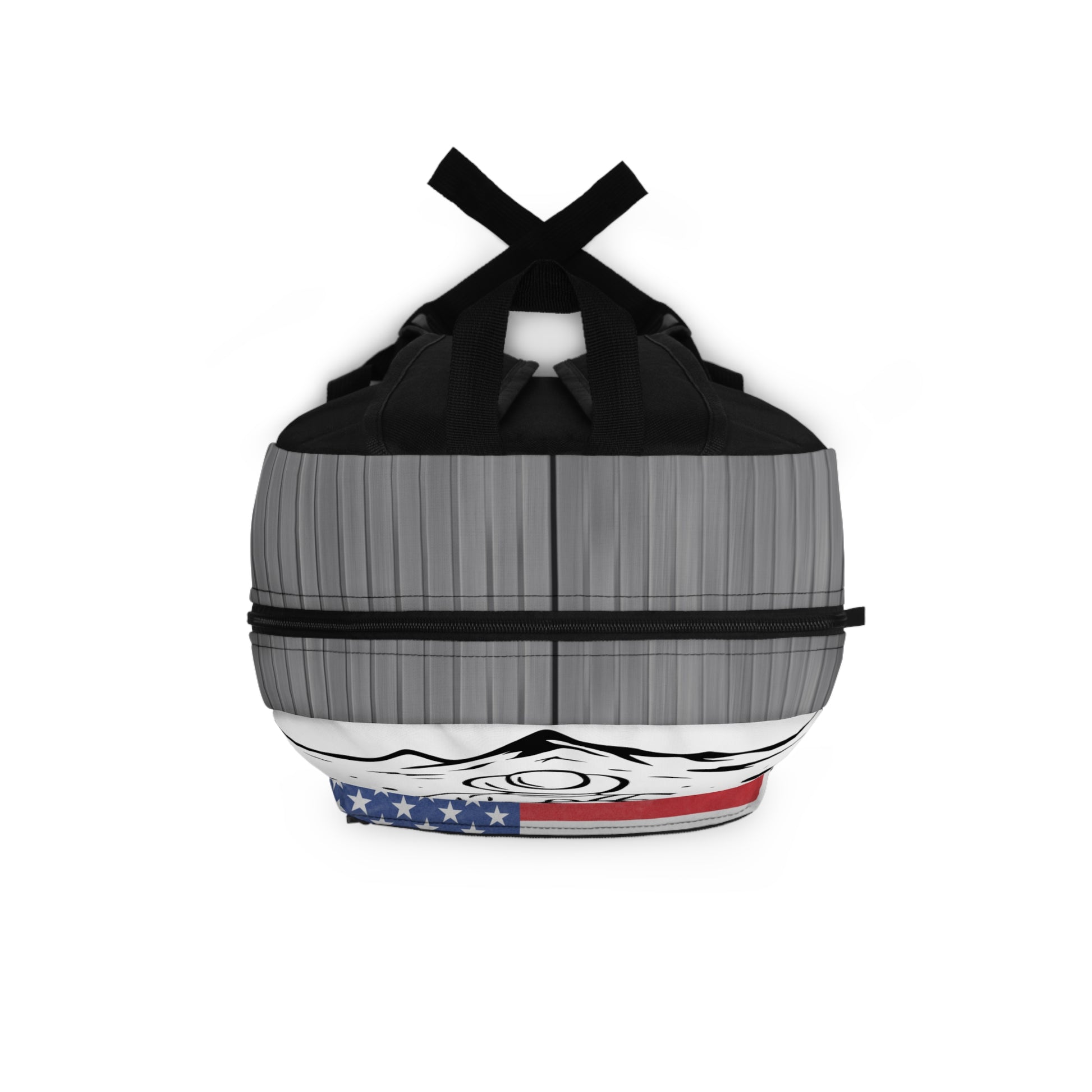 USA Flag Backpack, Adventure Lover Travel Bag, School Bookbag, Space Enthusiast Rucksack, Patriotic Knapsack - TRV