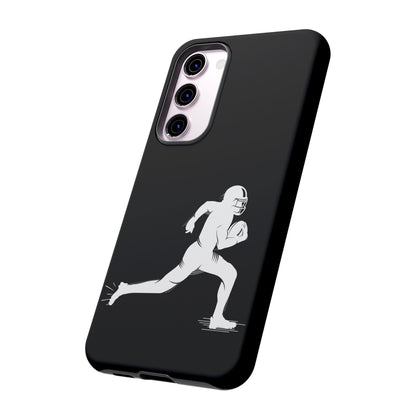 Football Player Phone Case, Tough Cases, Sports Phone Cover, Gift for Athletes, iPhone & Samsung Accessories, Running Player Design - TRV