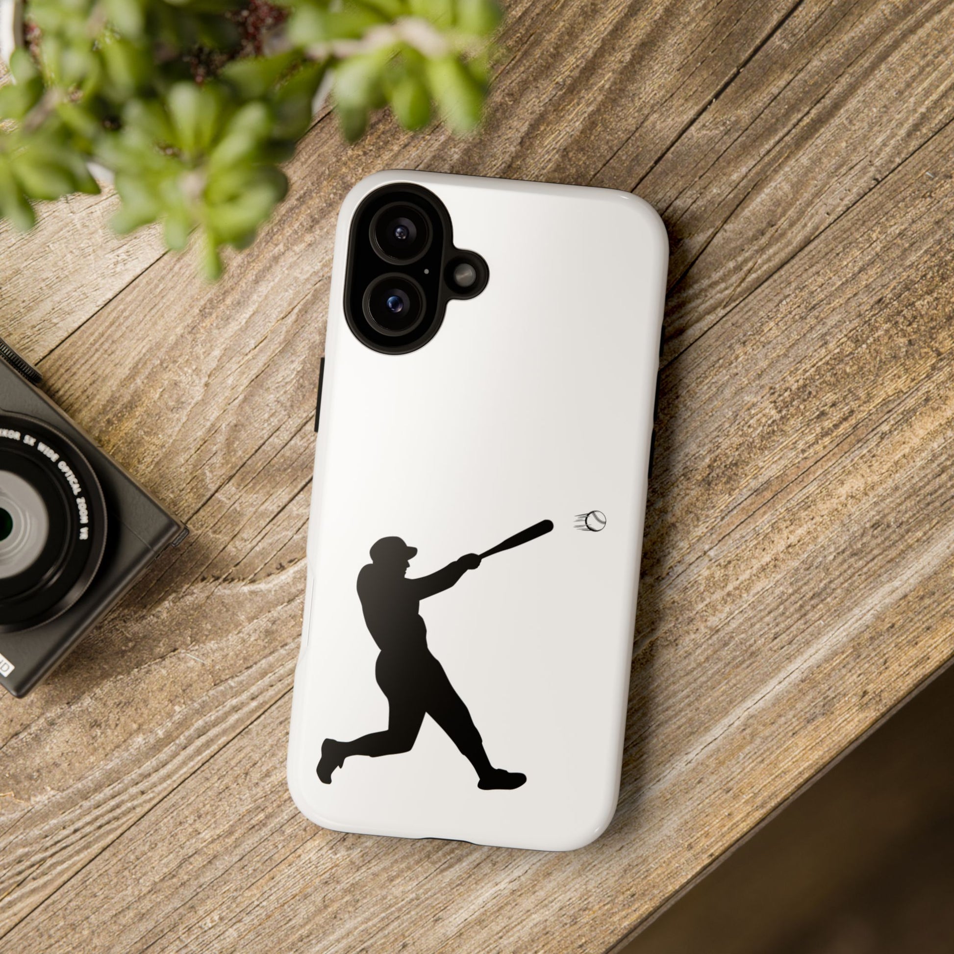 Baseball Phone Case, Tough Cases for Sport Lovers, Gift for Athletes, Baseball Accessories, Durable Phone Covers - TRV