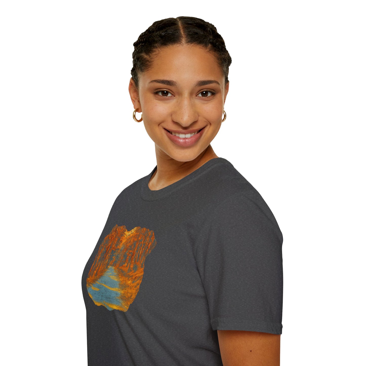 Autumn Pathway Unisex Softstyle T-Shirt, Cozy Fall Shirt, Nature Lover Tee, Scenic Route Top, Gift for Hikers, Casual Wear, Outdoor [...]
