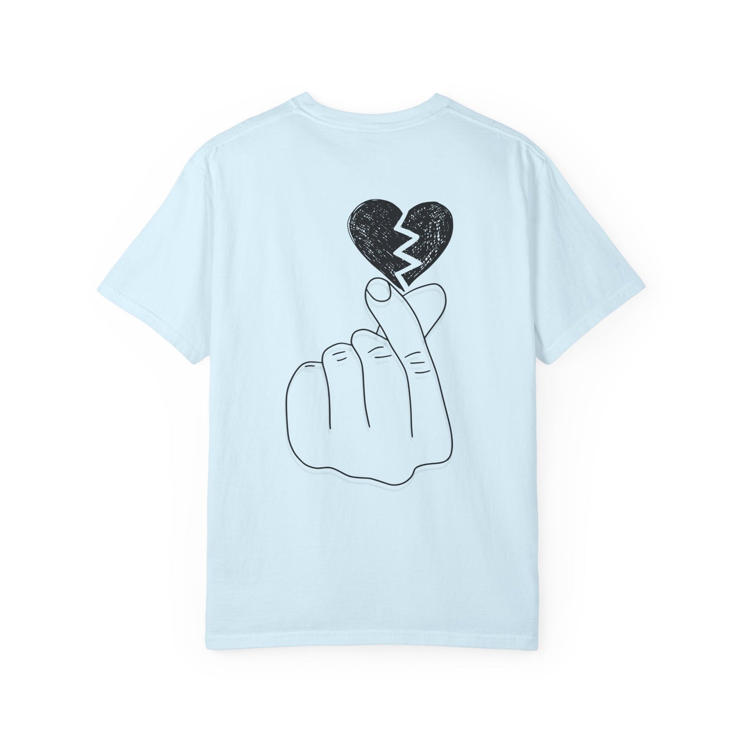 Heartbreak Unisex Garment-Dyed T-Shirt - Trendy Casual Tee for Self-Expression