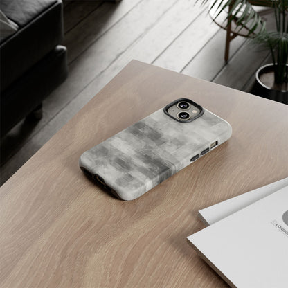 Stylish Phone Case for Tough Protection, Marble Grey Design, Customizable Gift for Her, Unisex Mobile Accessory, Birthday Present, [...] - TRV