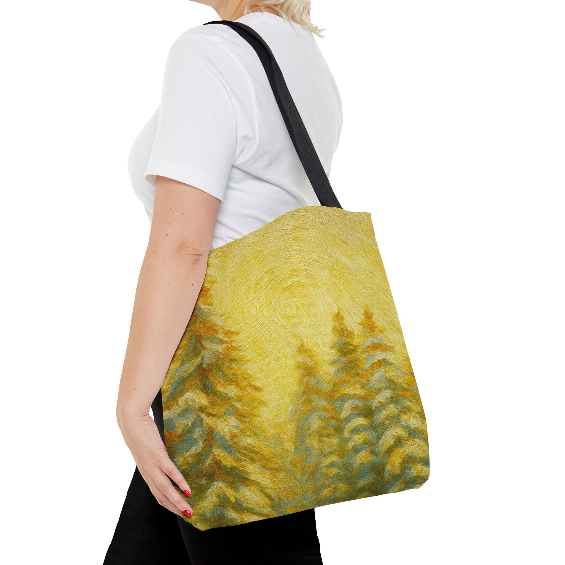 Artistic Abstract Tote Bag, Eco-Friendly Carryall, Beach Bag, Gift for Art Lovers, Stylish Shopper Bag, Versatile Everyday Use - TRV