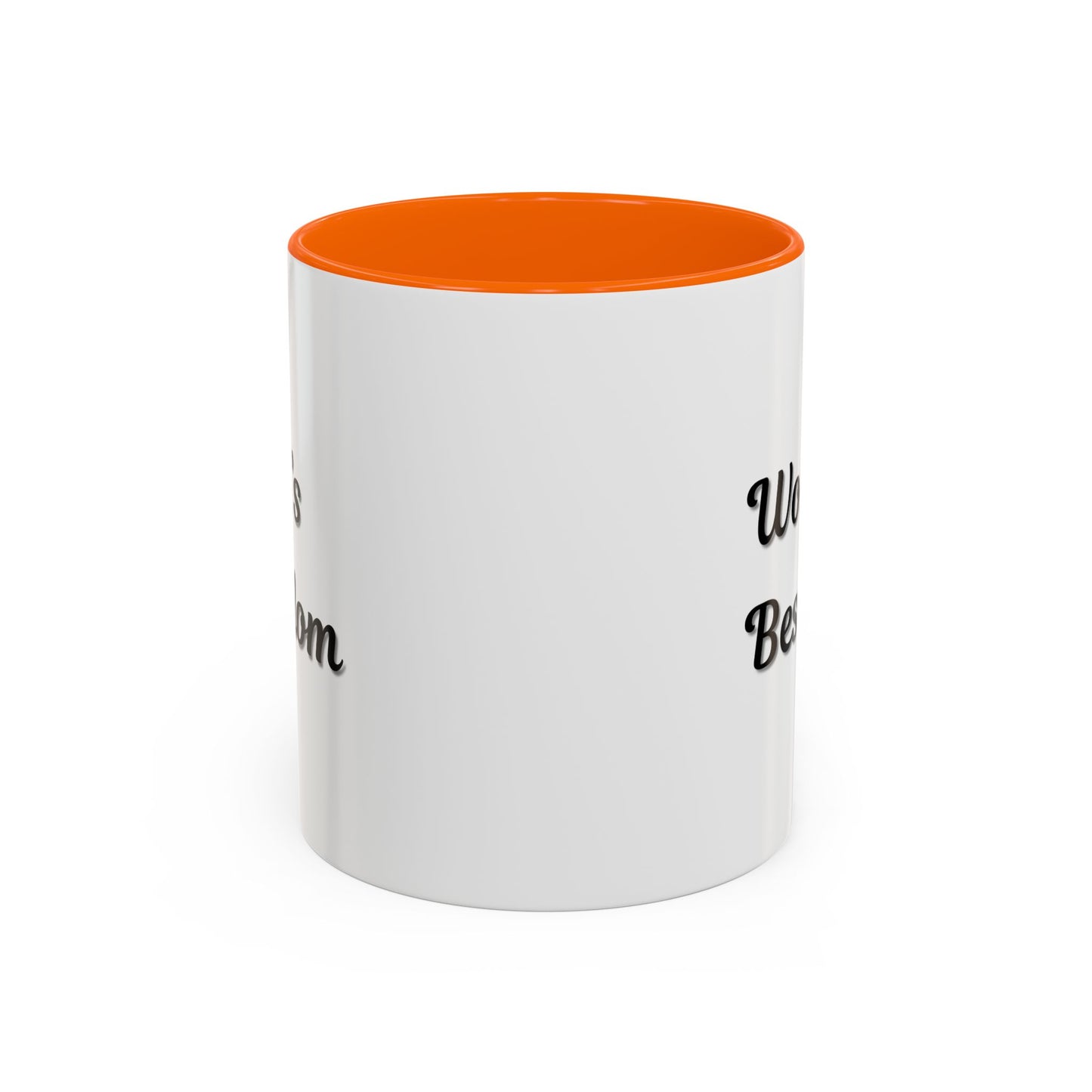 World's Best Mom Accent Coffee Mug - 11oz & 15oz - Perfect Gift for Mother's Day