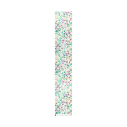 Floral Pastel Wrapping Paper Roll — Watercolor Hydrangea Gift Wrap