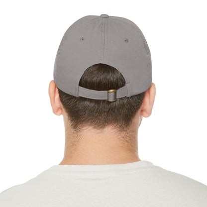 Stylish Dad Hat with Leather Patch - Perfect Gift for Dads, Everyday Wear, Casual Outings, Father's Day, Birthday Gift