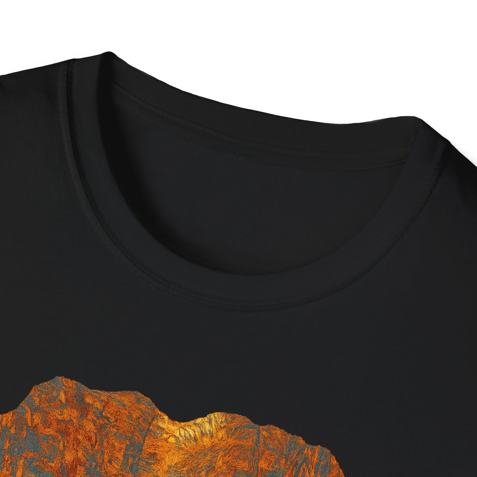 Nature-Inspired Unisex Softstyle T-Shirt, Outdoor Lover Gift, Casual Wear, Ideal for Hiking, Nature Trips, Unique Graphic Tee - TRV