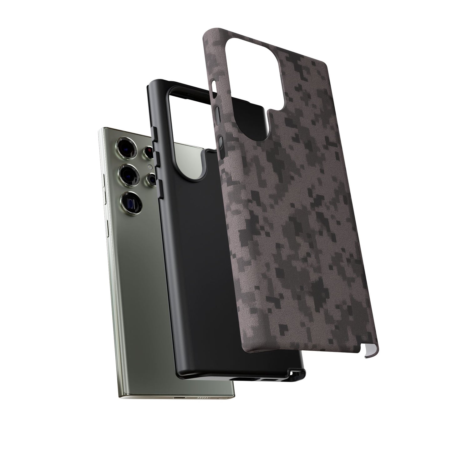 Tough Cases, Army Camouflage Phone Case, Military Style, Durable Cover, Gift for Soldiers, Outdoor Adventure, Rugged Protection - TRV