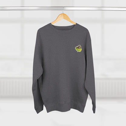 Cozy Art Print Crewneck Sweatshirt: Nature Lover, Graphic Sweater, Unique Gift, Home Decor Apparel, Casual Style - TRV