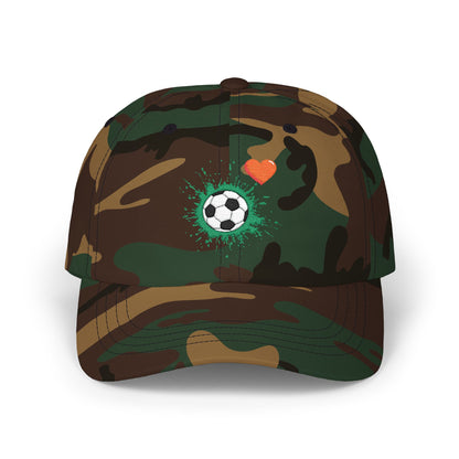 Soccer Love Dad Cap | Perfect Gift for Sports Lovers, Father's Day, Outdoor Events, Casual Wear, Adjustable Cap - TRV