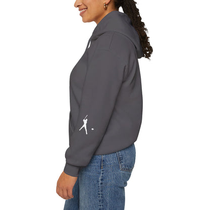 Sporty Unisex Baseball Hooded Sweatshirt, Casual Hoodie for Athletes, Perfect for Gifts, Comfy Streetwear, Ideal for Sports Events, Personal Use - TRV