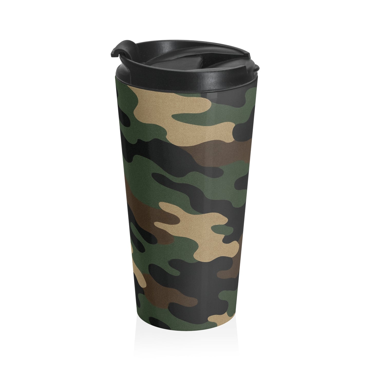 Military Camo Travel Mug, Coffee Tumbler, Outdoor Adventure Cup, Perfect for Camping, Hiking Gifts, Personalized Drinkware