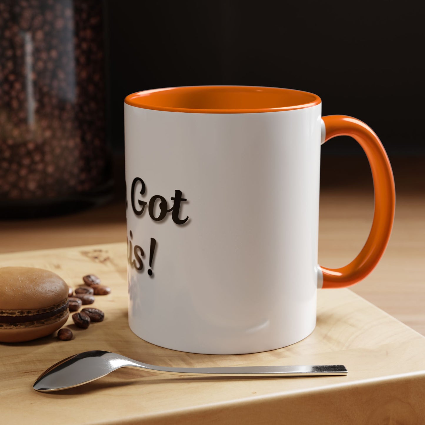 Inspirational Accent Coffee Mug - "You Got This!" - Perfect for Motivation & Gifts - TRV