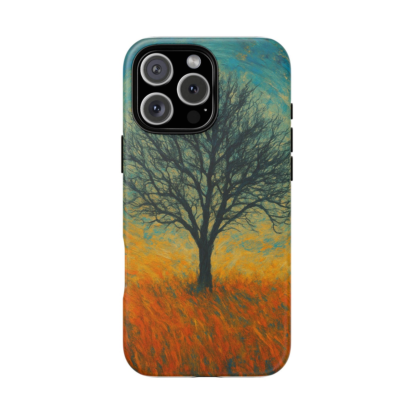 Artistic Phone Case with Tree Design, Nature Lover Gift, Unique Phone Cover, Holiday Present, Eco-friendly Tech Accessories - TRV