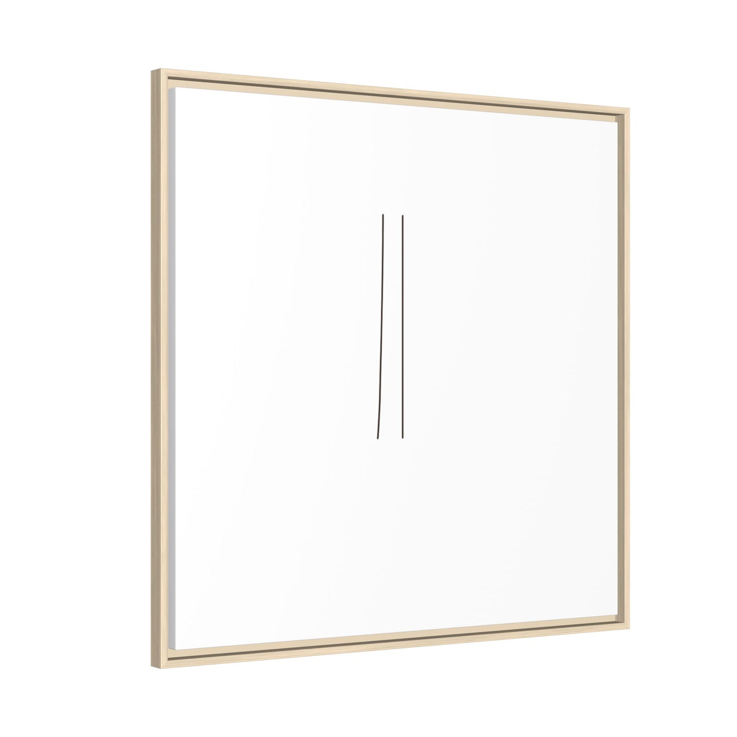 Minimal Line Art | Matte Canvas Framed