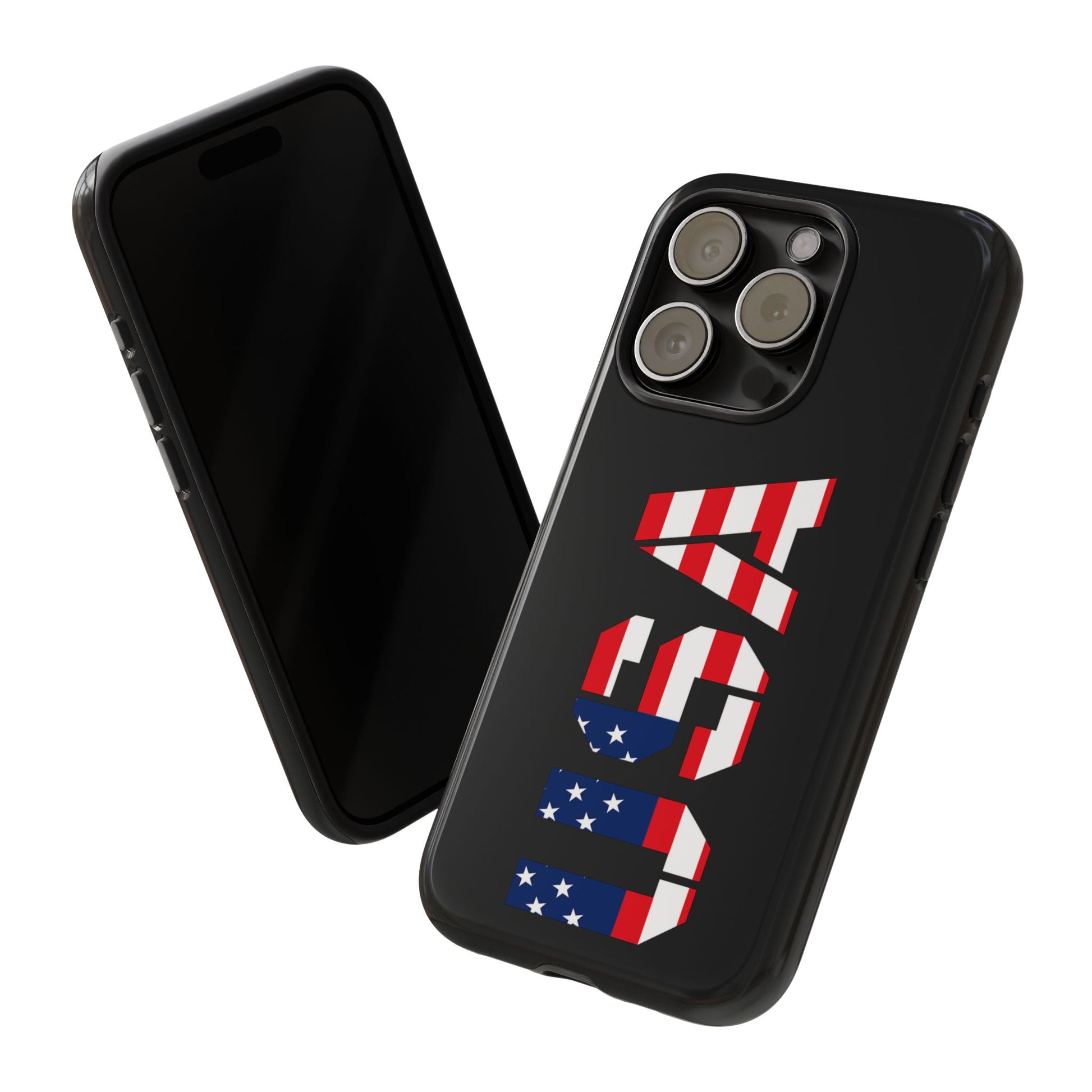 USA Flag Phone Case, Tough Phone Cover, Patriotic Gift, Independence Day Accessory, American Pride Mobile Case - TRV