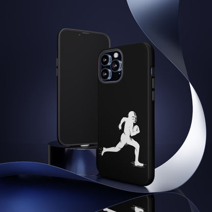 Football Player Phone Case, Tough Cases, Sports Phone Cover, Gift for Athletes, iPhone & Samsung Accessories, Running Player Design - TRV
