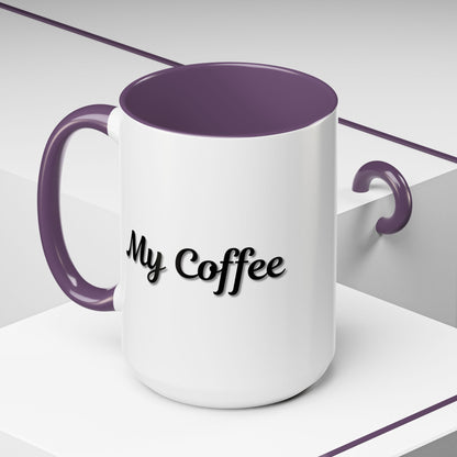 Personalized Coffee Mug, Custom Accent Cups for Coffee Lovers - 11oz & 15oz, Gift for Him or Her, Ceramic Tea Cup with Name, Kitchen