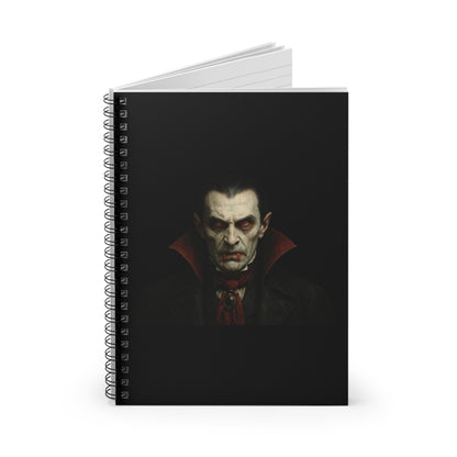 Vampire-Themed Spiral Notebook - Perfect for Writing and Sketching - Best Paper products | Gothic Decor Store | Buy Online