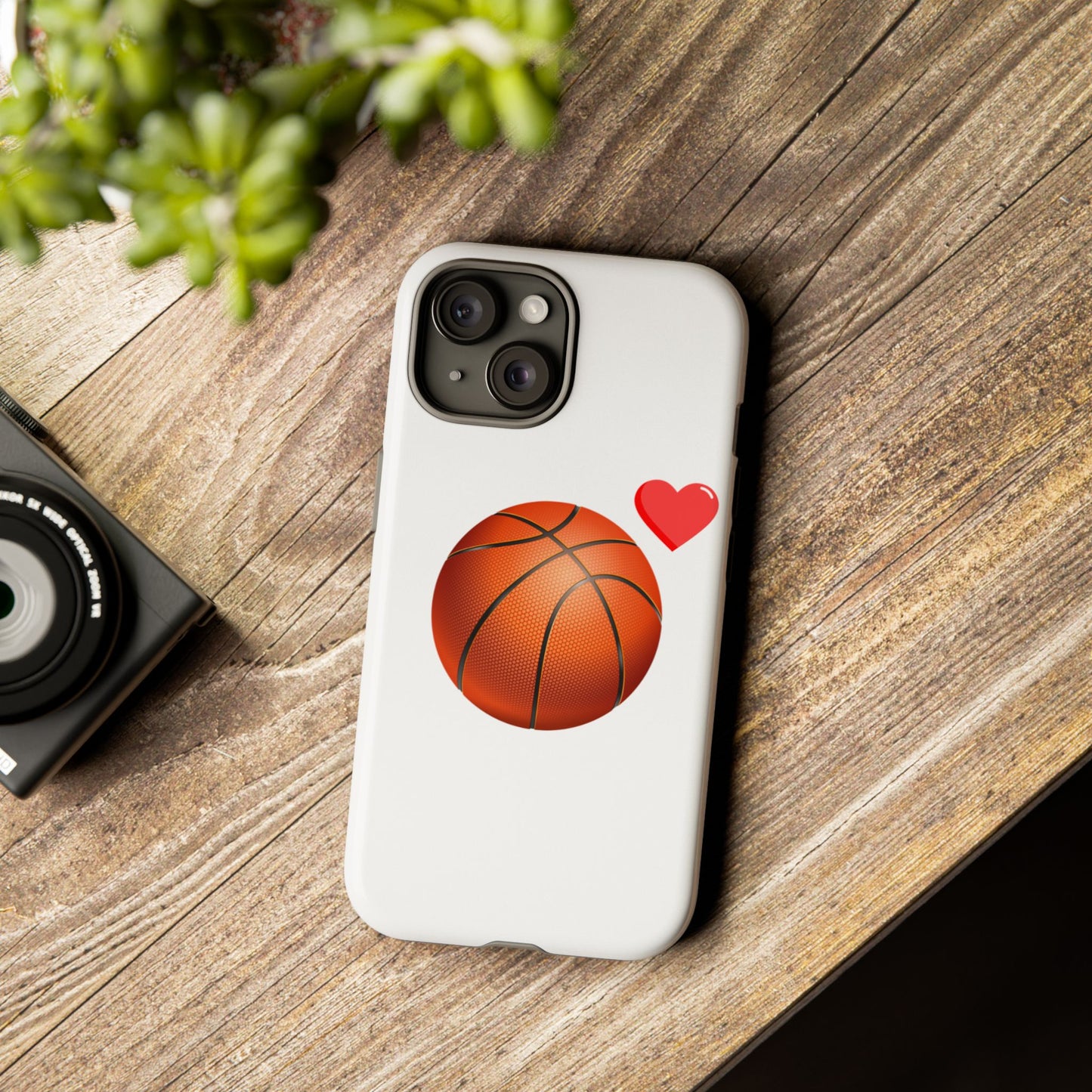 Basketball Phone Case, Love Basketball Case, Sports Gift, Athletic Style, Unique Phone Cover - TRV