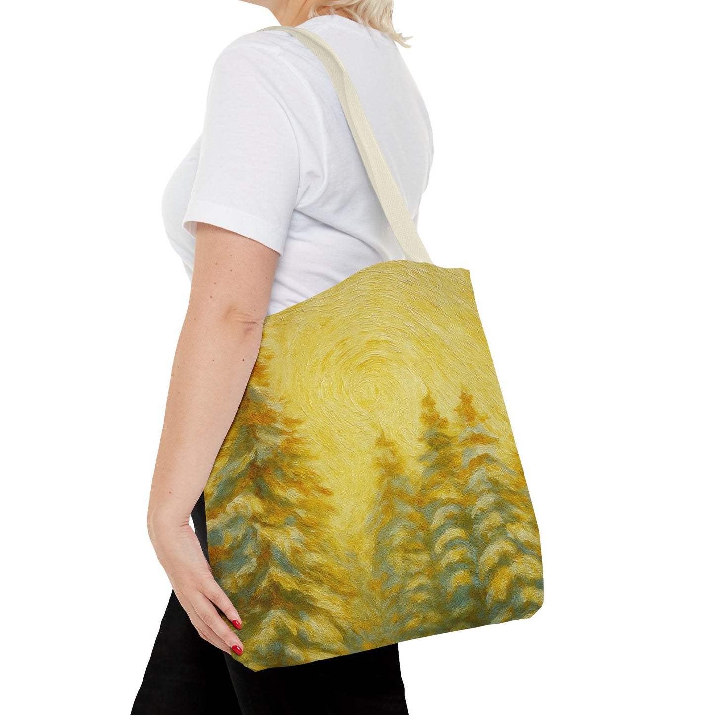 Artistic Abstract Tote Bag, Eco-Friendly Carryall, Beach Bag, Gift for Art Lovers, Stylish Shopper Bag, Versatile Everyday Use - TRV