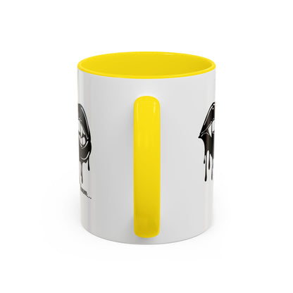 Vampire Lip Accent Coffee Mug - 11oz & 15oz - Unique Halloween Gift