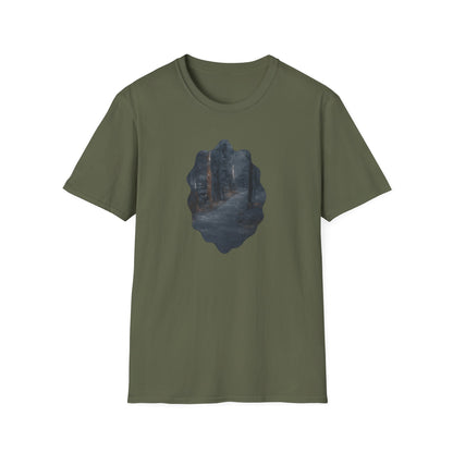 Abstract Path Unisex T-Shirt - Gift for Him or Her, Birthday Gift, Trending Fashion - TRV