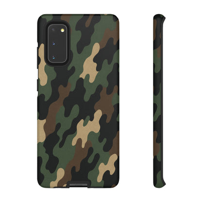 Camouflage Phone Case, Tough Cases, Military Style, Unique Phone Accessories, Gift for Him, Durable Phone Cover - TRV