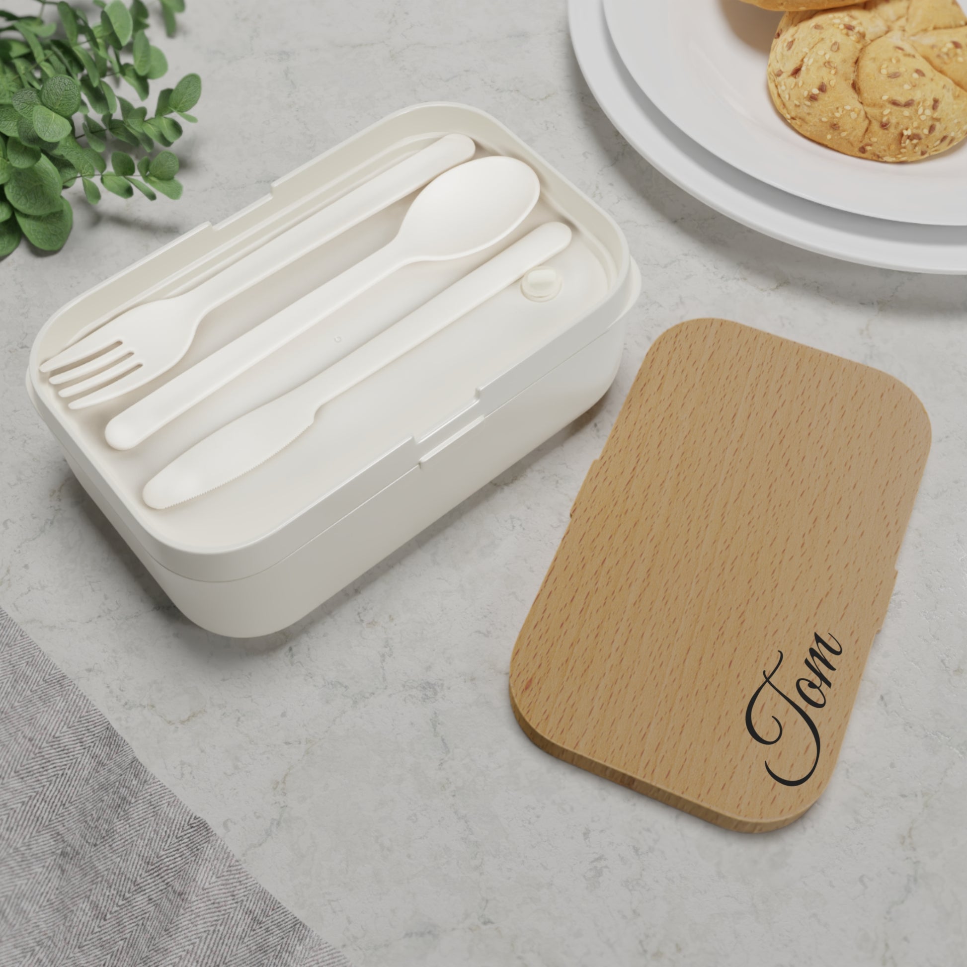 Personalized Bento Lunch Box, Custom Lunch Container, Eco-Friendly Meal Prep Solution, Unique Gift for Food Lovers, School Lunch Essentials - TRV