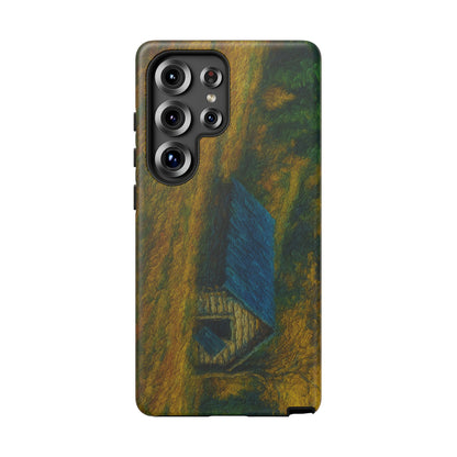 Artistic Phone Case by Tough Cases, Nature-Inspired Phone Protection, Unique Gift for Nature Lovers, Stylish Accessory, Fall Aesthetic - TRV
