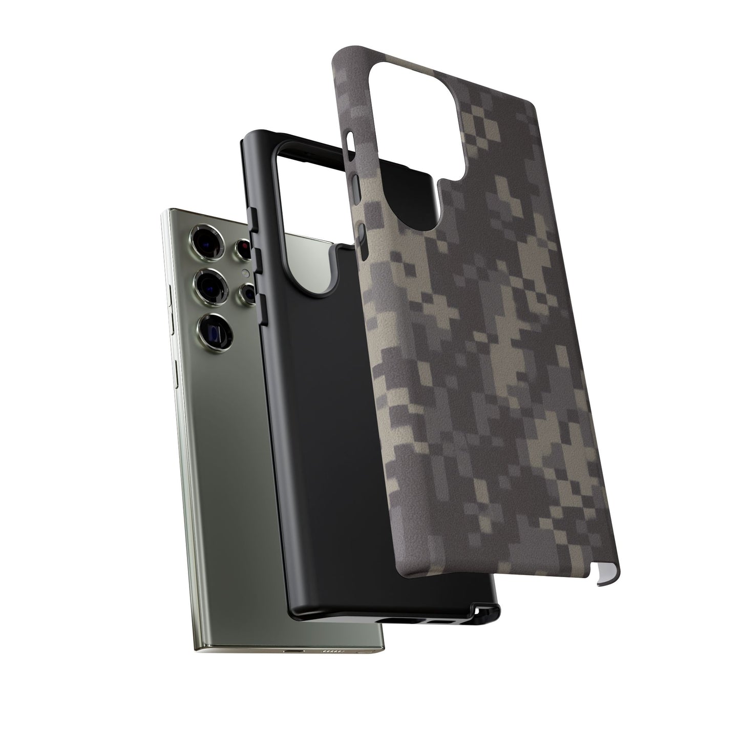 Camouflage Phone Case, Military Style Cover, Tough Phone Protection, Durable Phone Accessory, Gift for Veterans, Outdoor Enthusiasts - TRV