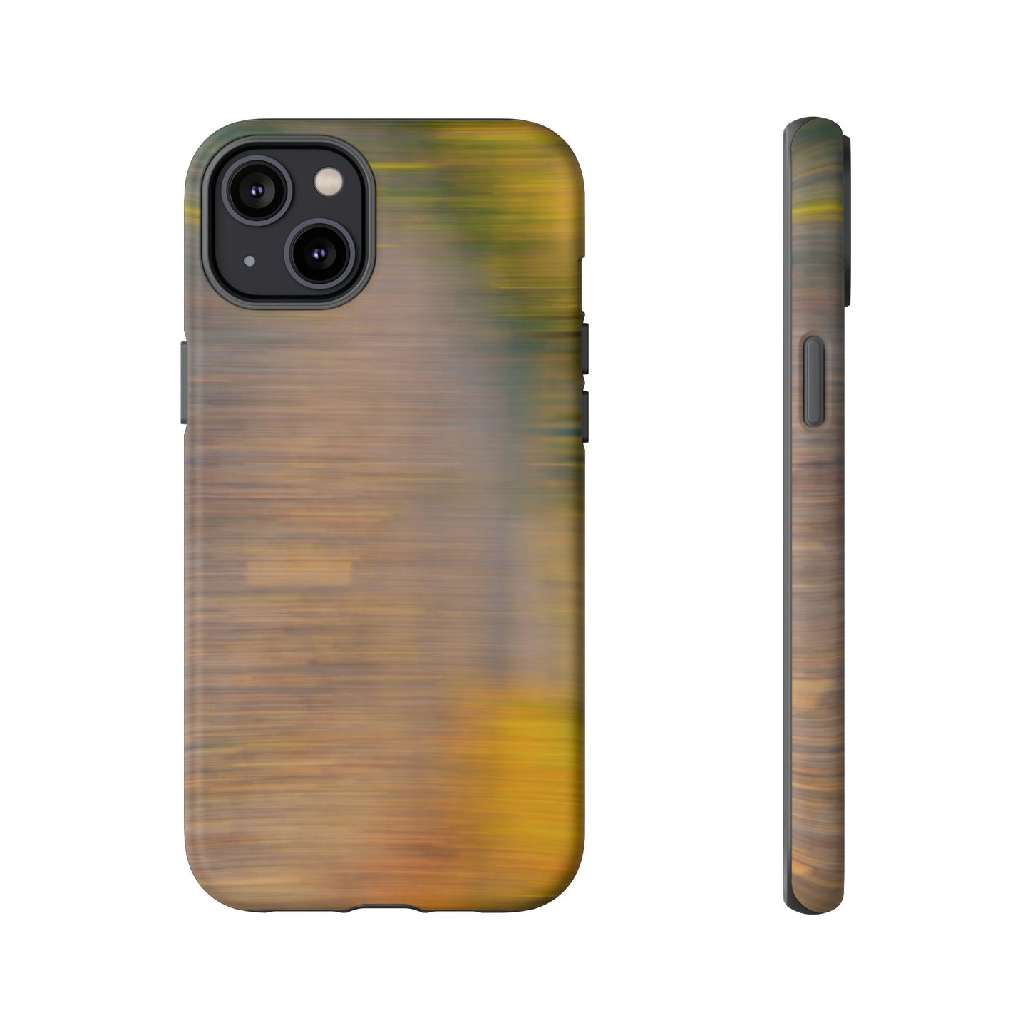 Autumn Blur Tough Phone Case — Fall Colors Protective iPhone Cover