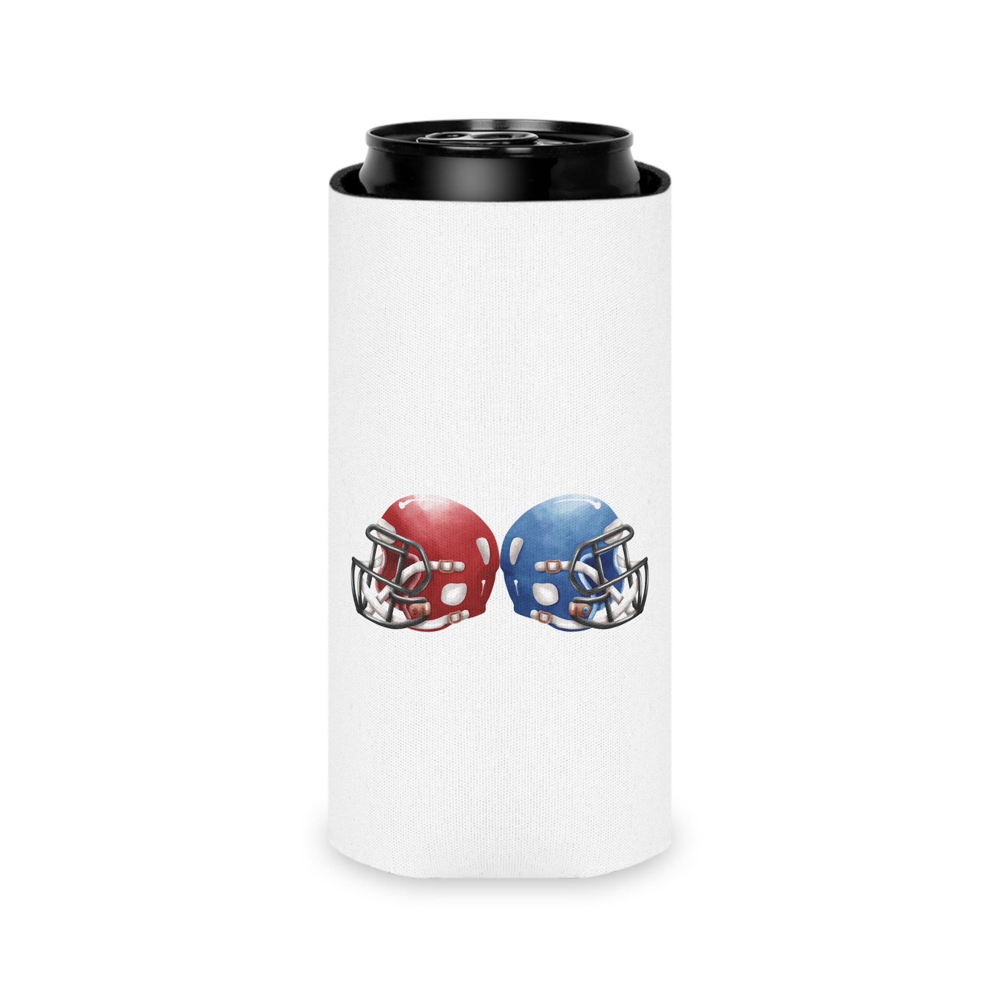 Game Day Can Cooler, Sports Team Drink Holder, Football Fan Gift, Tailgate Accessories, Party Beer Sleeve, Custom Cooler - TRV