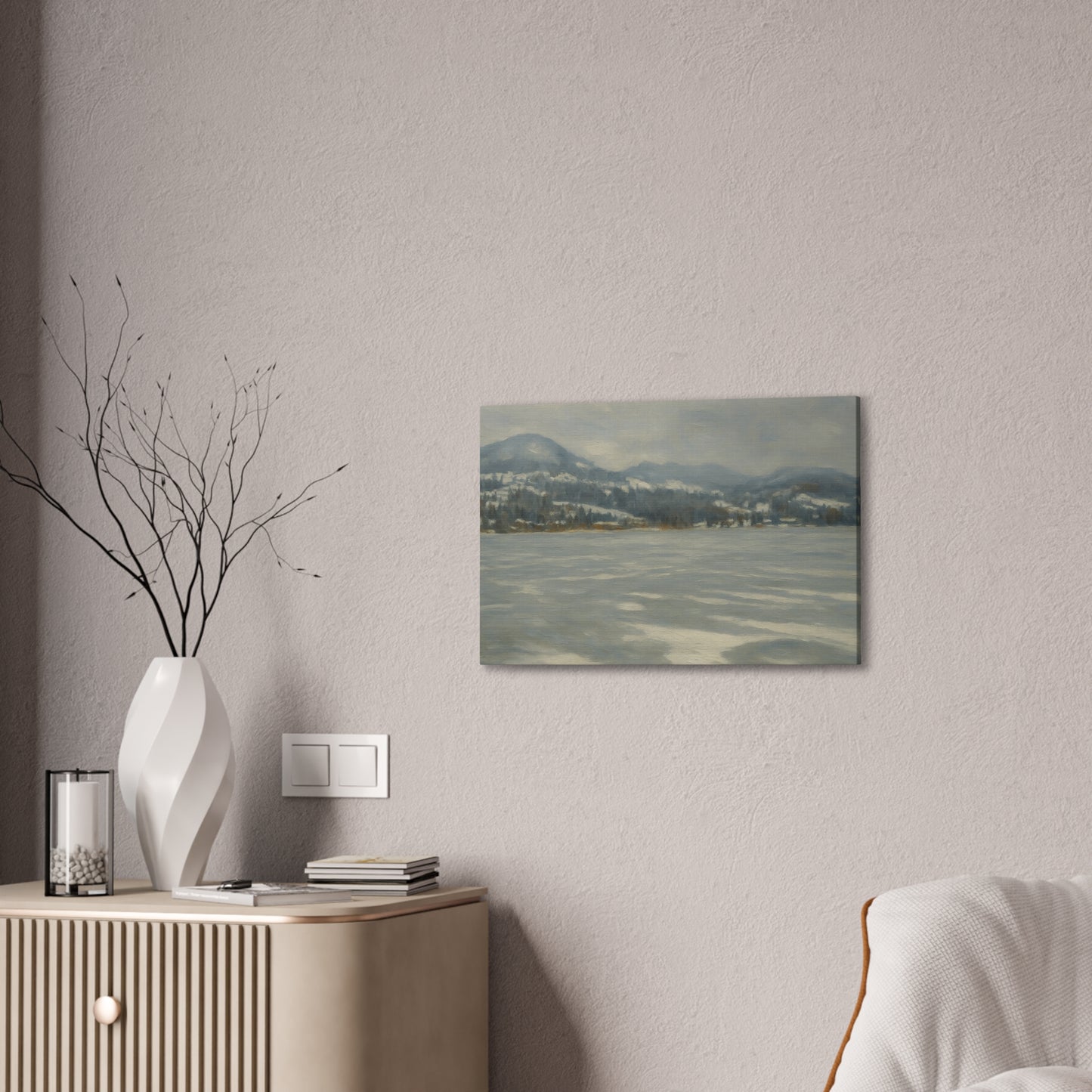 Serene Landscape Canvas Art - Tranquil Wall Decor for Home or Office