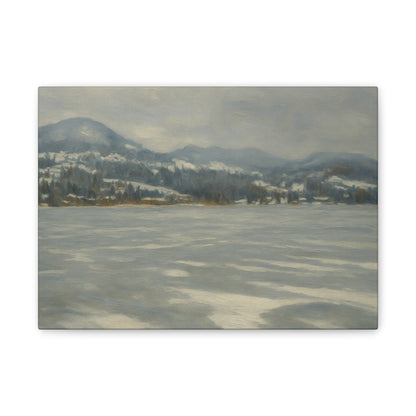 Serene Winter Landscape Canvas - TRV