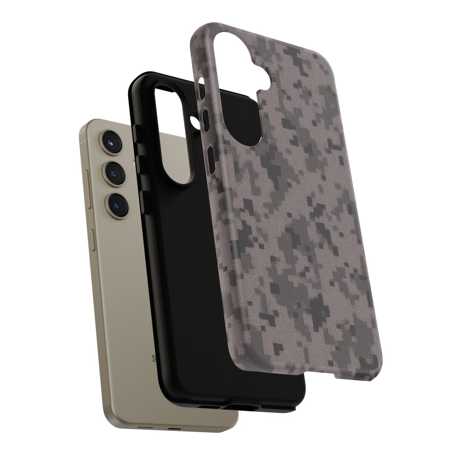 Tough Cases, Army Camouflage Phone Case, Military Style, Durable Cover, Gift for Soldiers, Outdoor Adventure, Rugged Protection - TRV