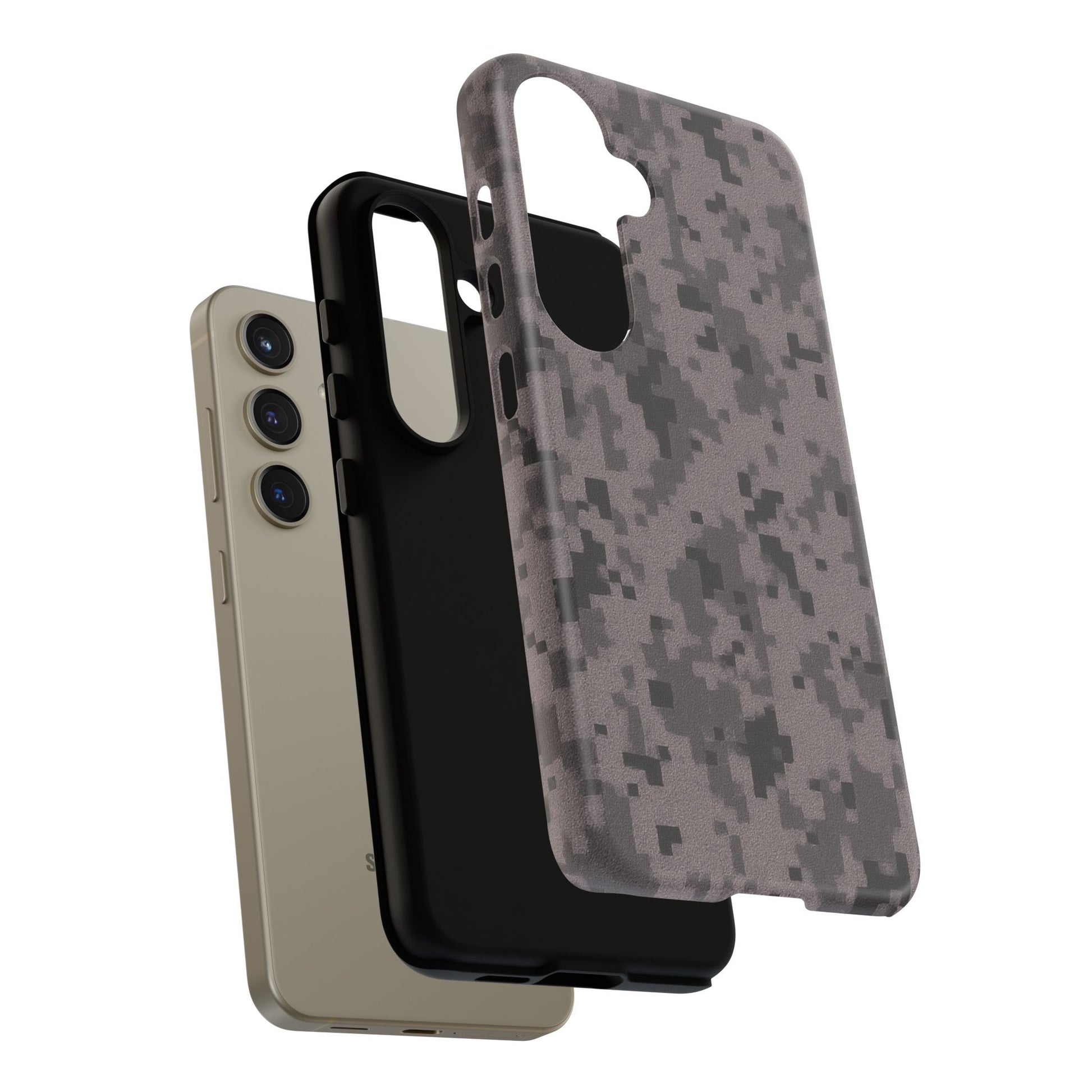 Tough Cases, Army Camouflage Phone Case, Military Style, Durable Cover, Gift for Soldiers, Outdoor Adventure, Rugged Protection - TRV