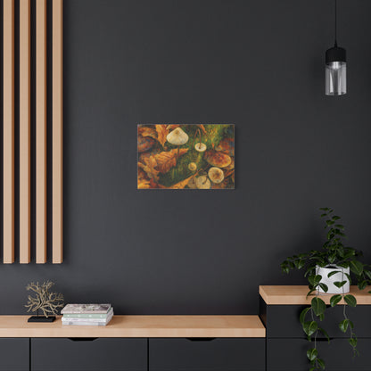 Autumn Mushrooms Canvas - TRV